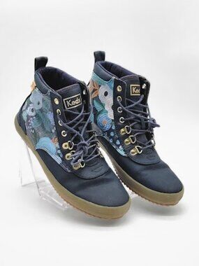 KEDS Scout Water Resistant Mid Top Sneakers Women’s Size 7 Navy lace up shoes